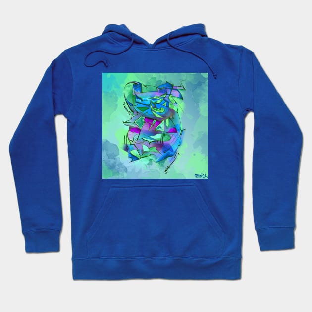 Graffiti art Hoodie by Graffiti